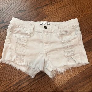 Wildfox Ruby Mid-Rise Cut Off Shorts